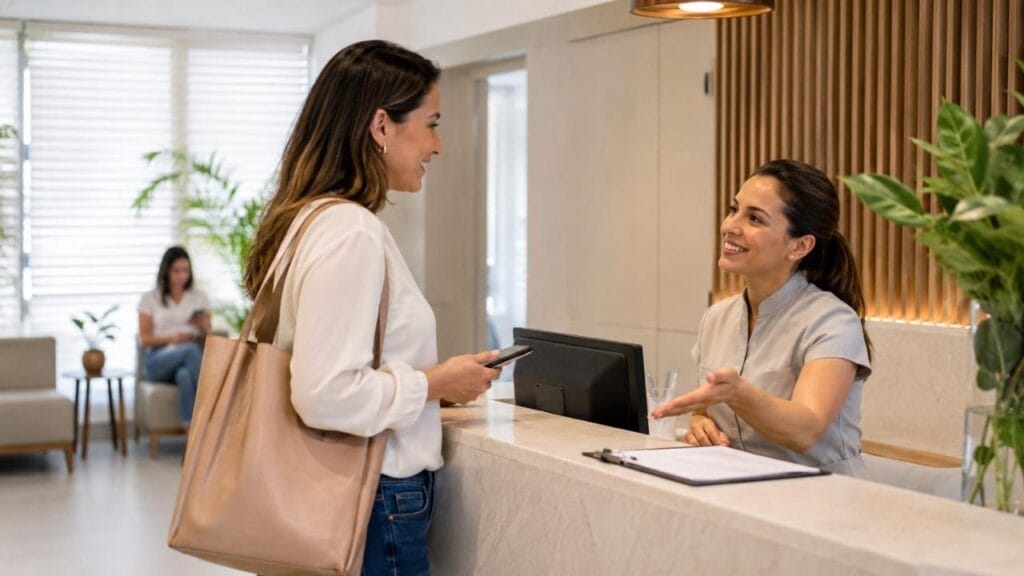 Atendimento humanizado começa antes de entrar no consultório.