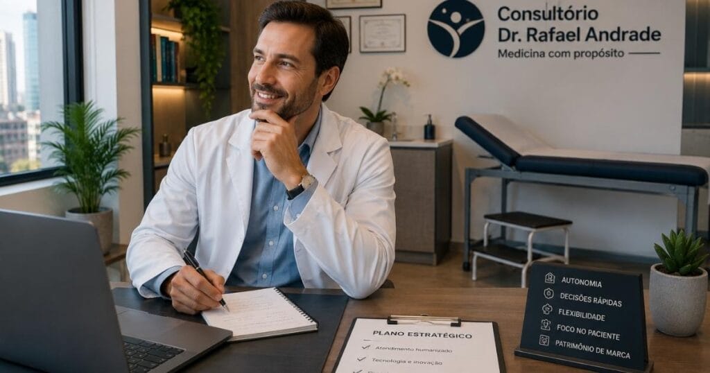 Quais são as vantagens de ter um consultório próprio?