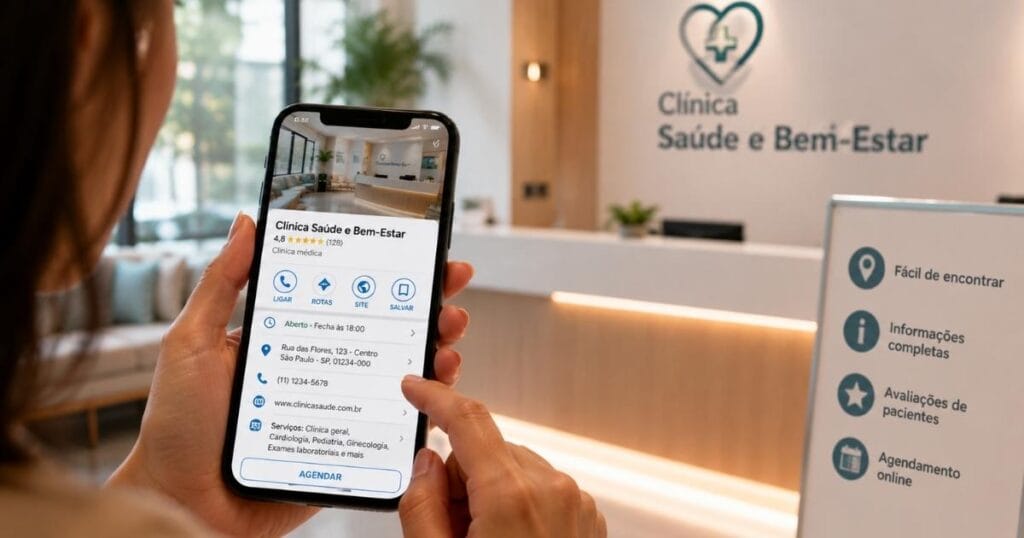 Por que o Perfil da Empresa é importante para clínicas?