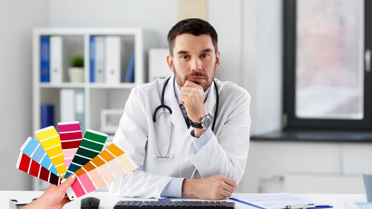 Quais são as melhores cores para um consultório médico? Descubra como definir corretamente!