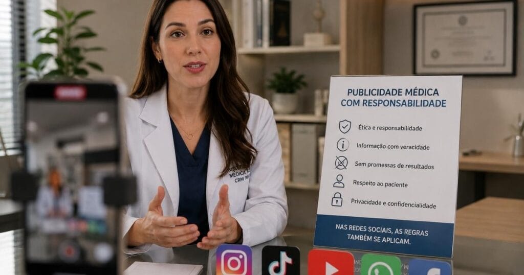 Não trate Instagram, TikTok e YouTube como ambientes sem regras.