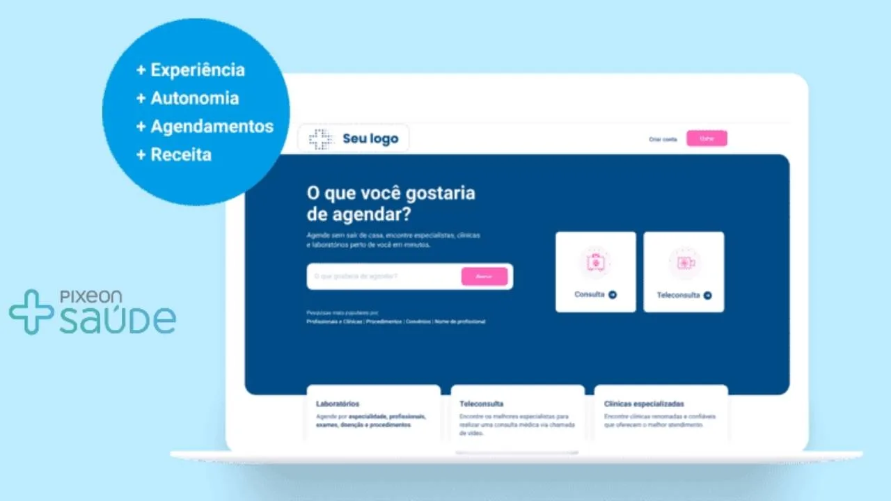 Benefícios do Pixeon + Saúde.