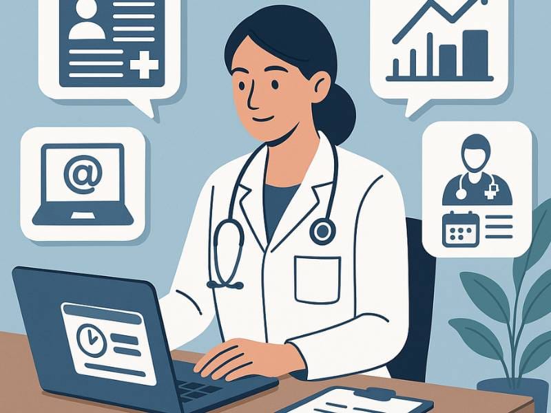 Soluções médicas.