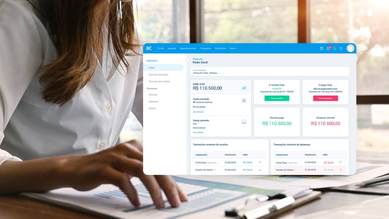 Módulo Financeiro: Como Gerenciar com Eficiência as Finanças do Consultório.
