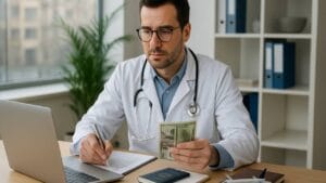 Médico no Exterior ou com Pacientes de Fora: Como Declarar Receita Internacional Legalmente.