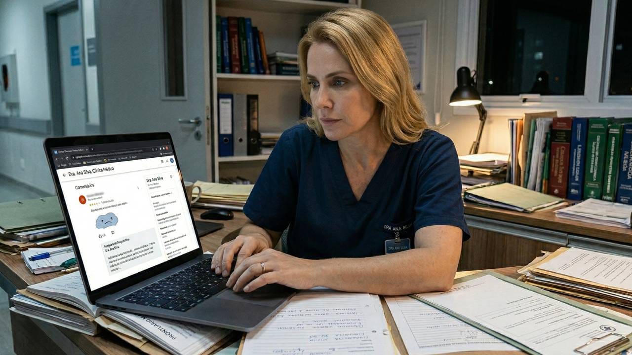 Como gerenciar avaliações negativas no Google sem perder a cabeça (nem o paciente)