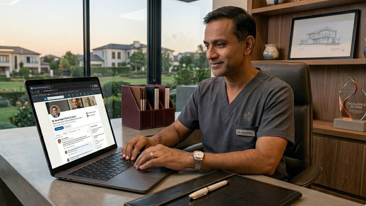 LinkedIn para Médicos: como usar a rede para construir reputação B2B.