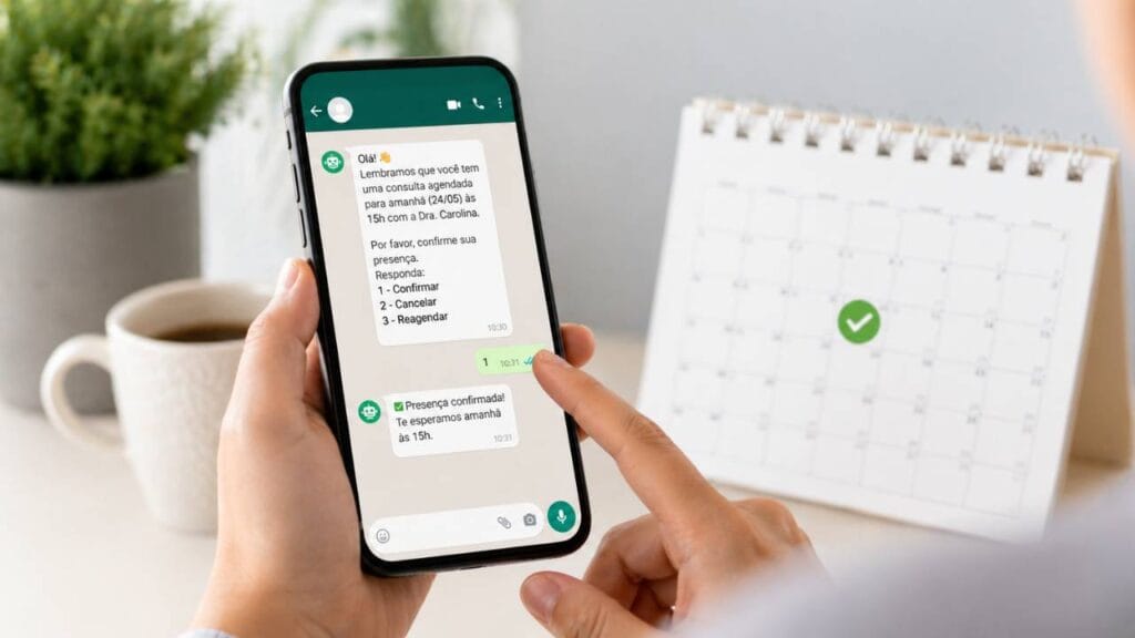 Como Reduzir Faltas no Consultório Usando Lembretes por WhatsApp