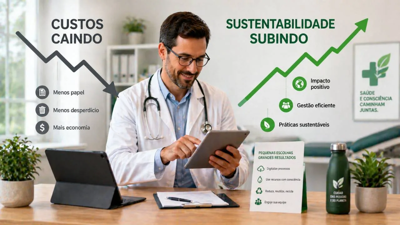 Consultório Sustentável: como Reduzir Custos e Desperdícios com Práticas simples?
