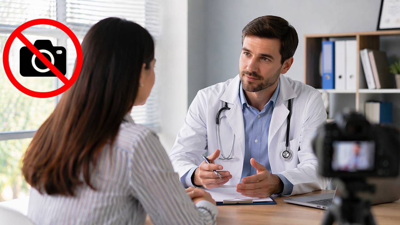 E o médico? Pode gravar a consulta como forma de proteção?