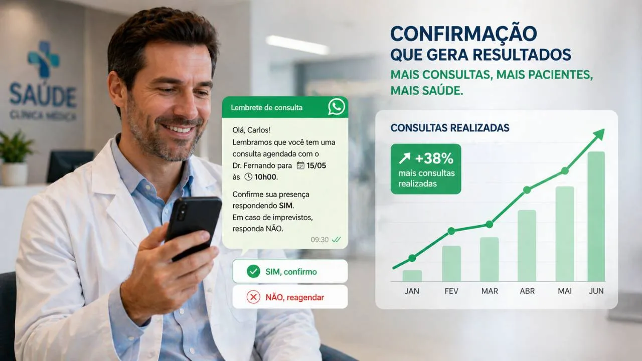 Você Pode Estar Perdendo Pacientes por Falta de Confirmação de Consulta