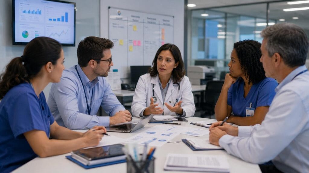 Como melhorar a comunicação entre os setores.