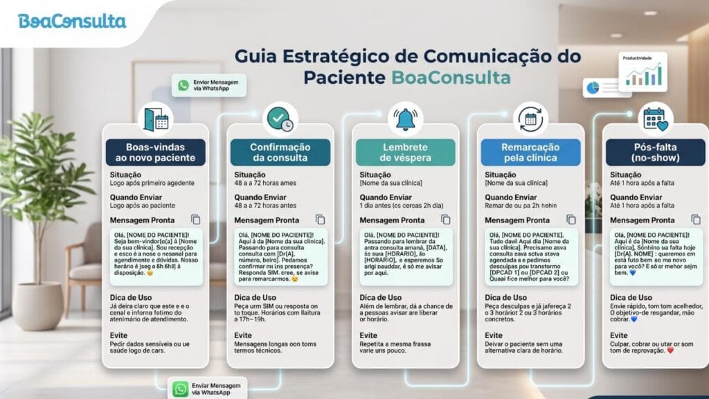 Guia de Mensagens para Whatsapp.