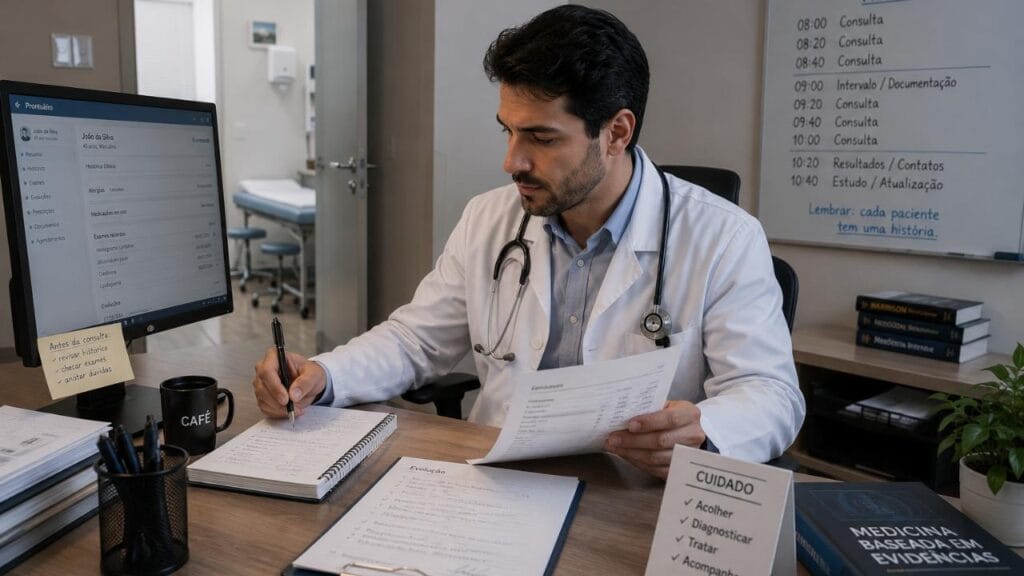 A consulta é apenas uma parte do trabalho