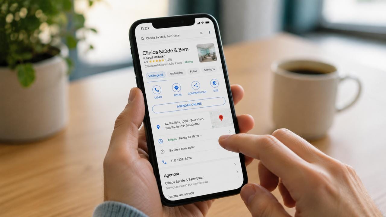 Agendamento pelo Google para médicos: como ativar no Perfil da Empresa