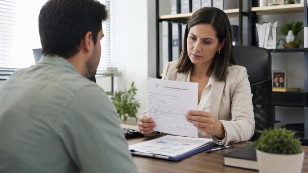 O atestado de acompanhamento abona a falta no trabalho?