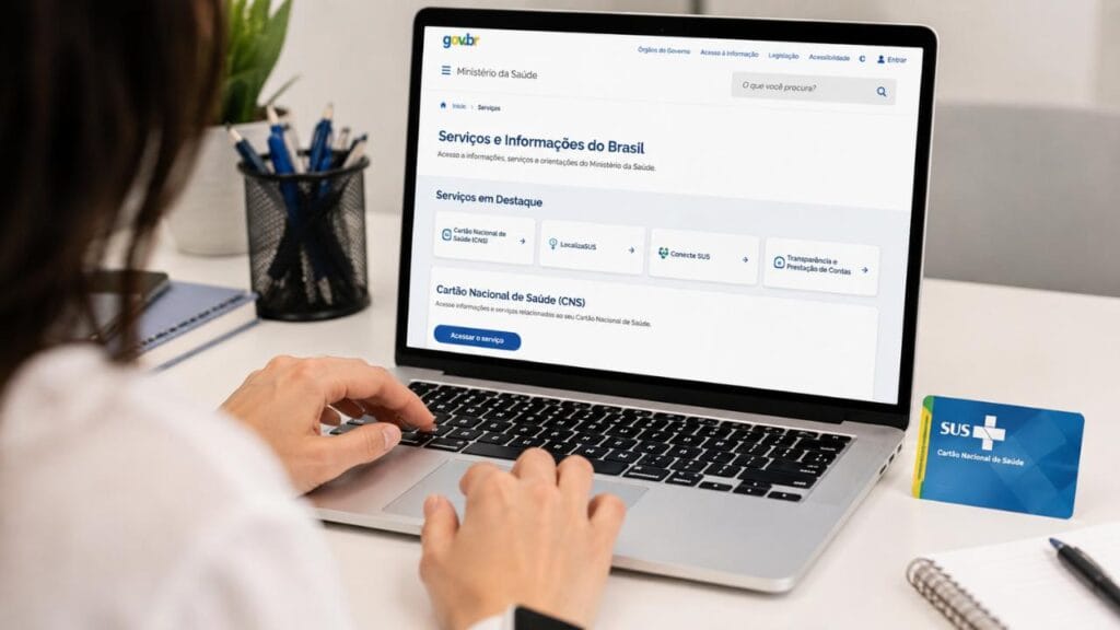 Como consultar o CNS do profissional de saúde?