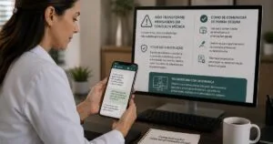 Não transforme comentários, direct ou WhatsApp em consulta improvisada.