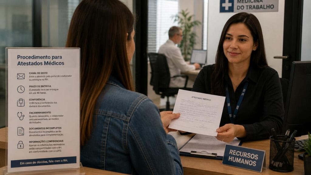 A empresa pode exigir a homologação do atestado?