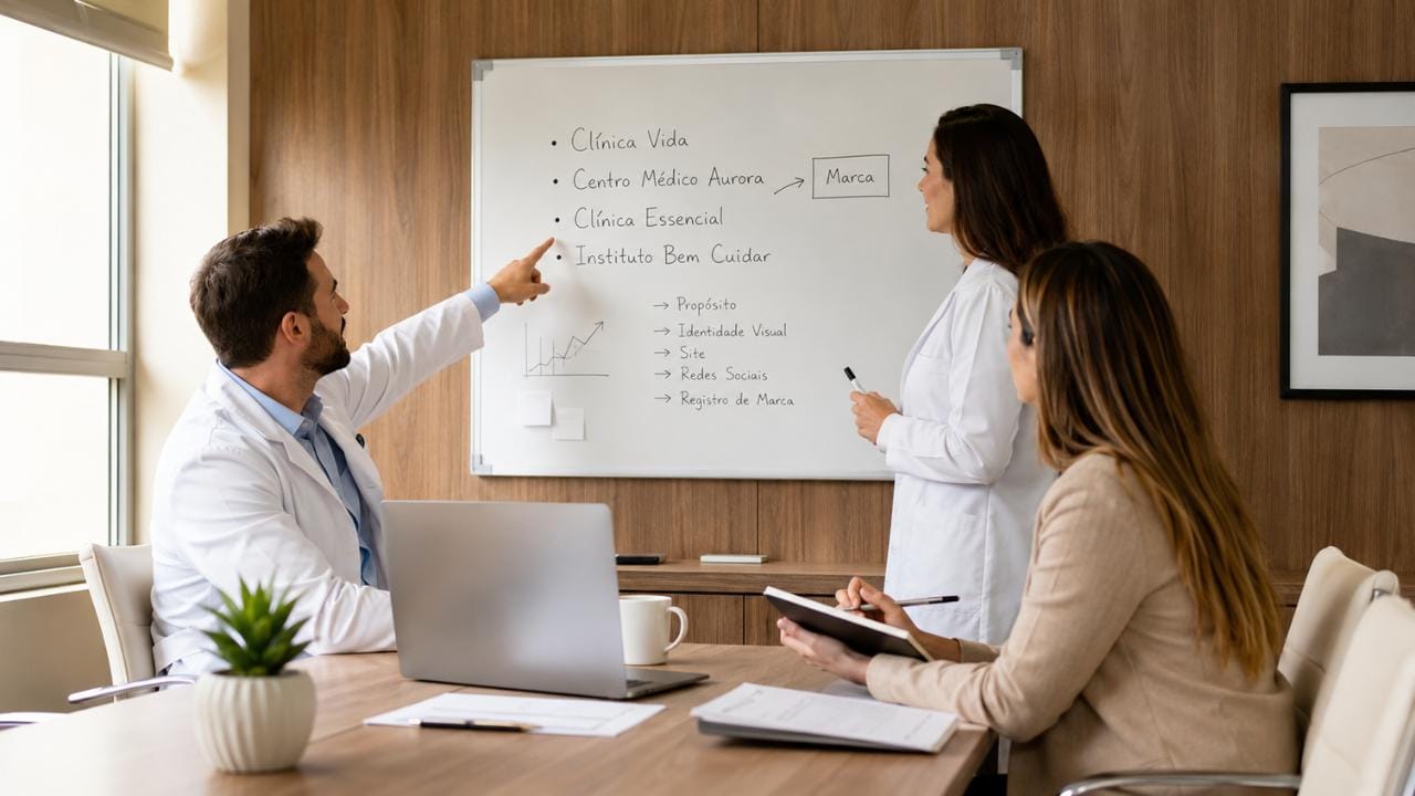 Nomes para Clínica Médica: Como Escolher e Registrar a Marca.