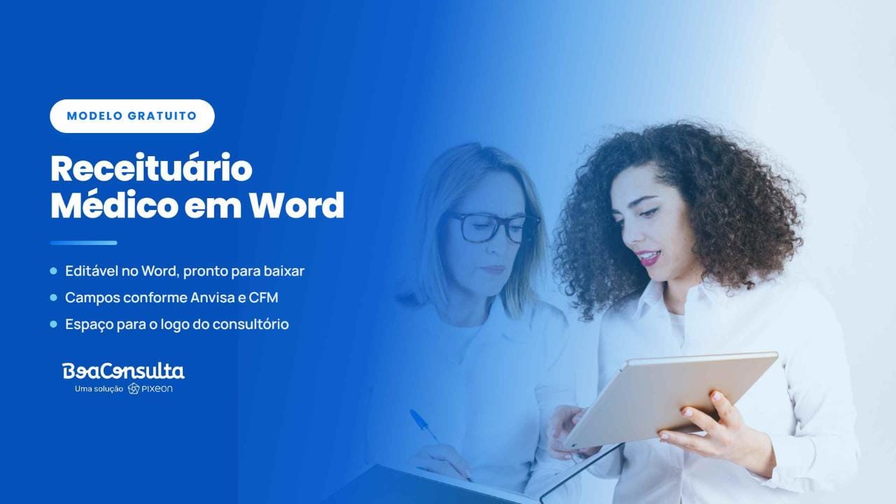 Template de Receituário Médico para Imprimir e Editar (Word Grátis)